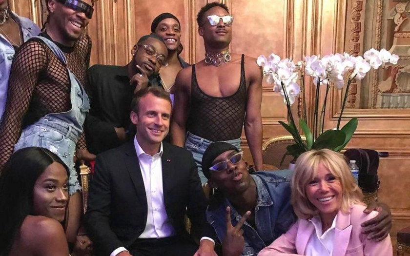 Prezydent Francji Emmanuel Macron