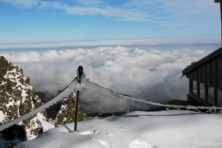 Śnieg zasypał Tatry
