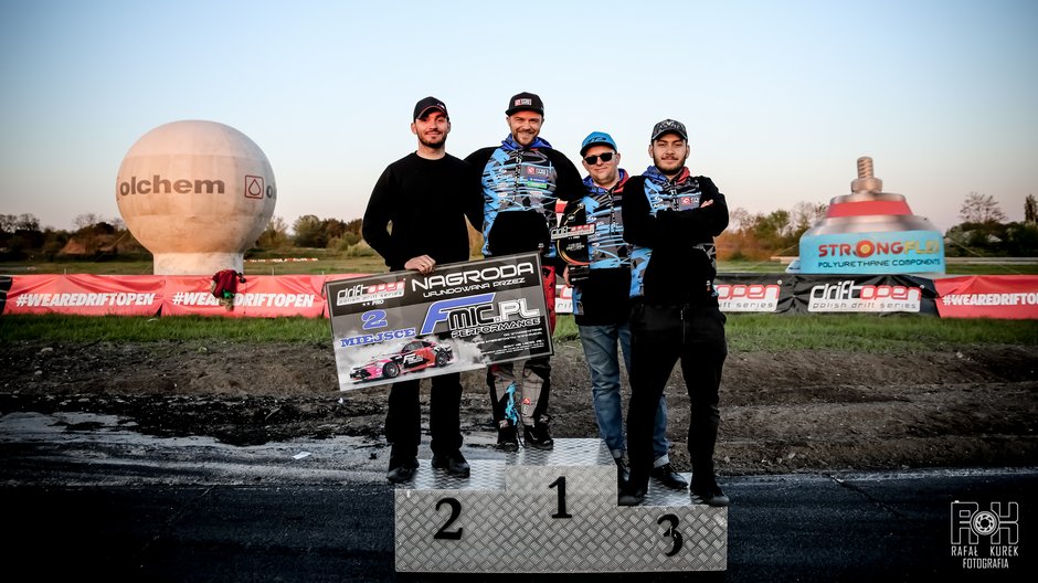 Bartosz Ostałowski na Drift Open w Toruniu