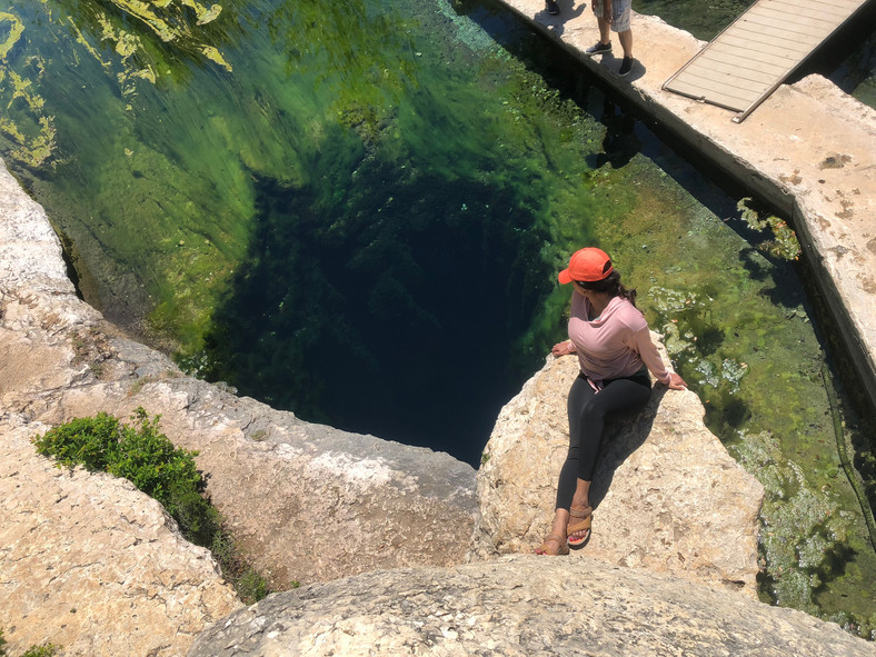 Jacob's Well  (Studnia Jakuba), Teksas, USA