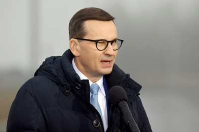 Trzypasmowy odcinek A1 oddany przed czasem. Morawiecki: To pierwsza taka autostrada w Polsce
