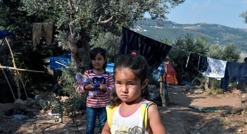 The refugee camp on the Aegean island of Samos was built for 650 but currently is overflowing with more than 3,000 people fleeing war, persecution and conflict