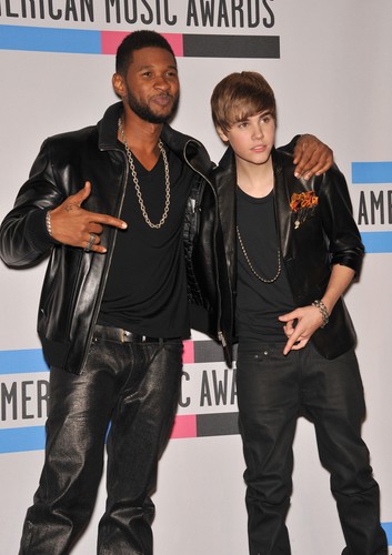 Justin Bieber i Usher