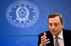Premier Draghi przyznaje: Przewidywałem szybkie zwycięstwo Rosji