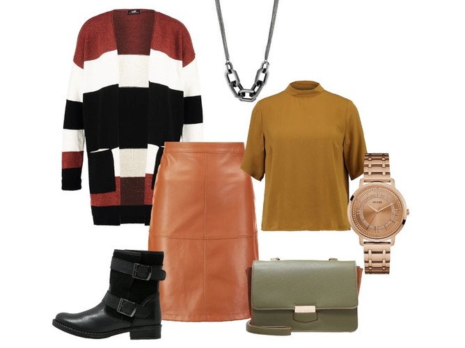 STYLIZACJE z kardiganem