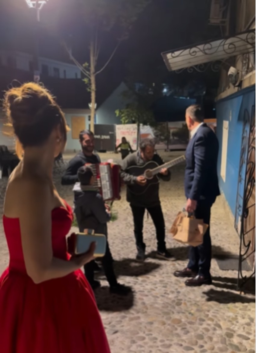 Sergej Ćetković i Aleksandra Radović