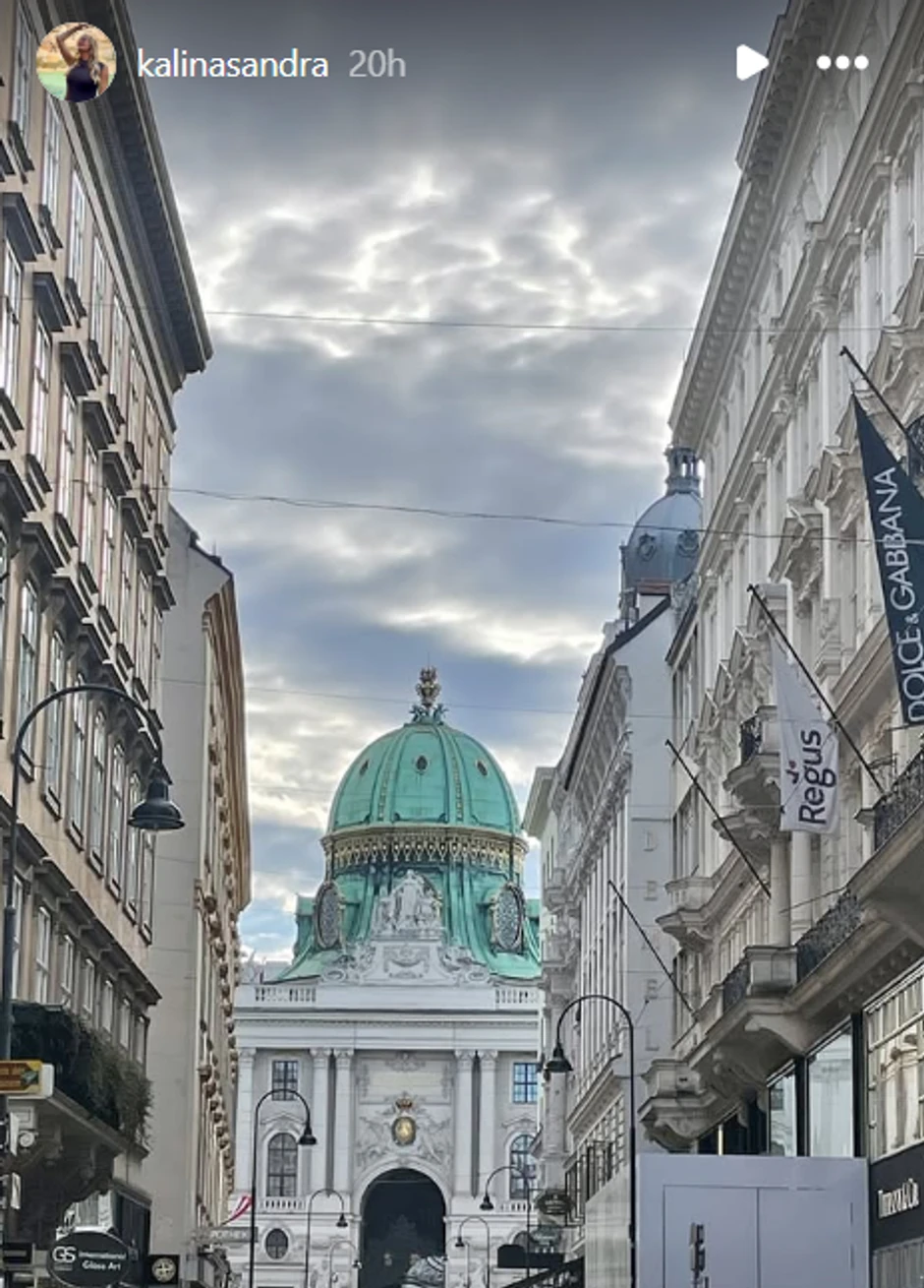 Sandra Kalinić u Beču