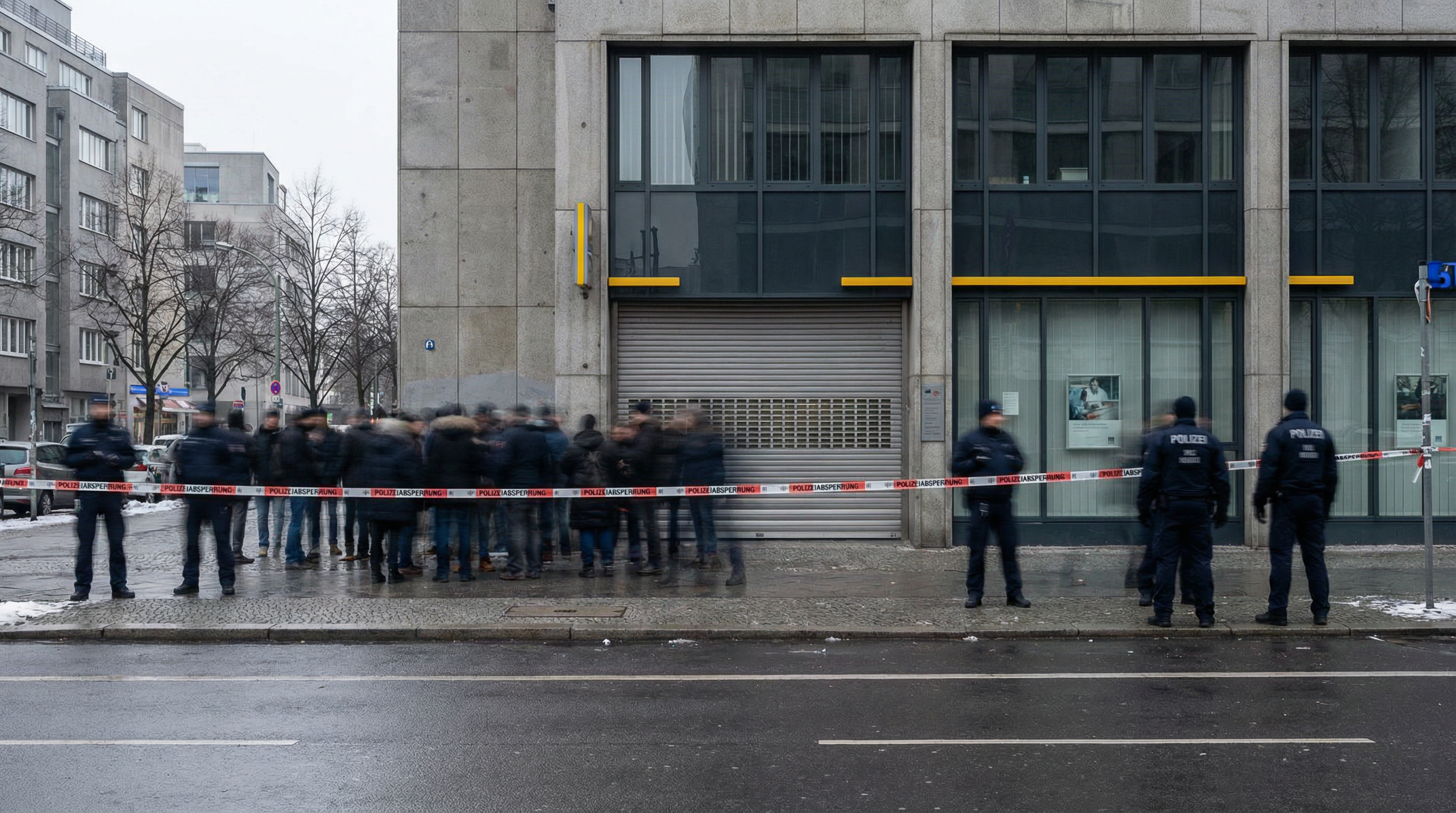 Berlino: professionisti sfondano il muro e svuotano la banca - centinaia di vittime