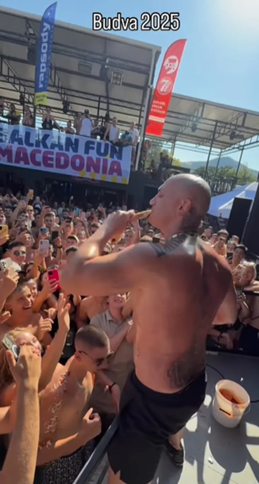 Desingerica na nastupu