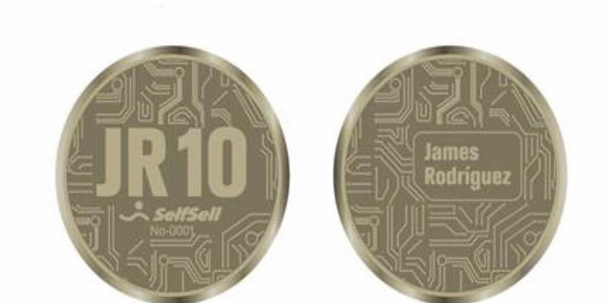 JR10Token, James Rodriguez, kryptowaluta