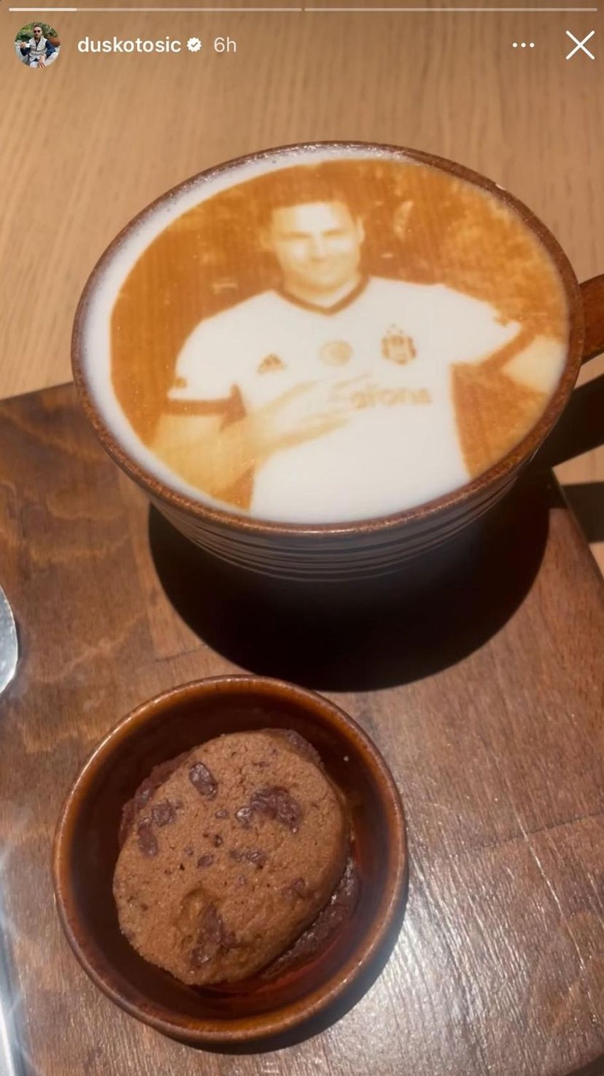 Duško Tošić objava