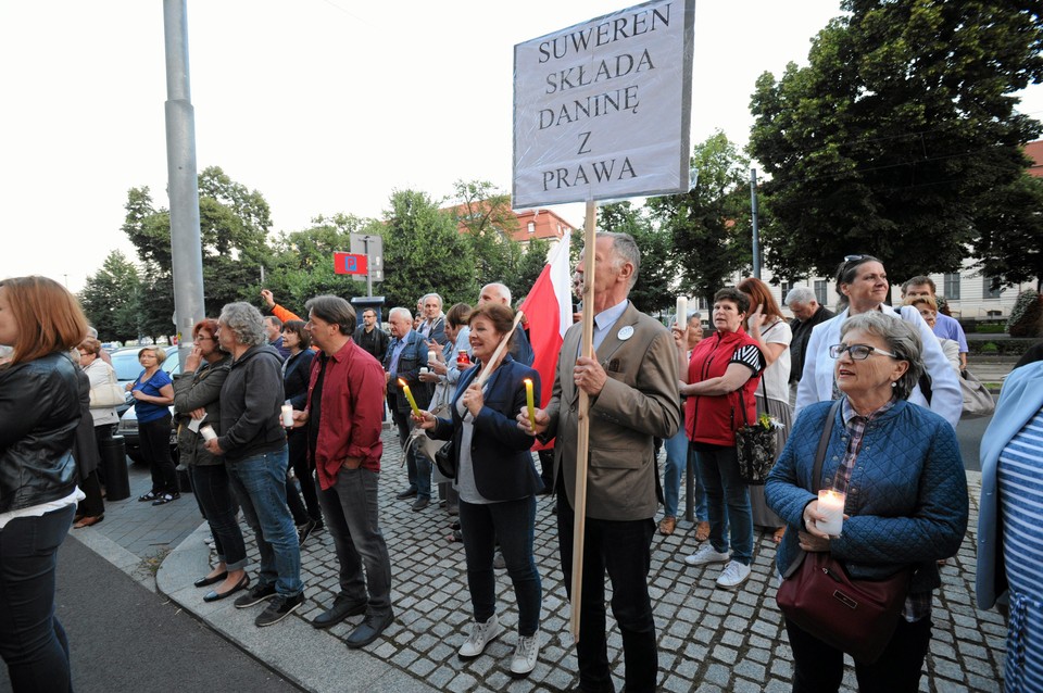 Protest w Szczecinie