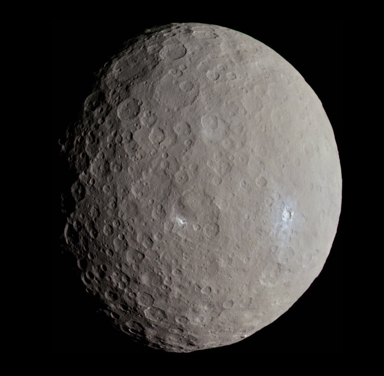 — 1. miejsce — Ceres — średnica 939,4 km