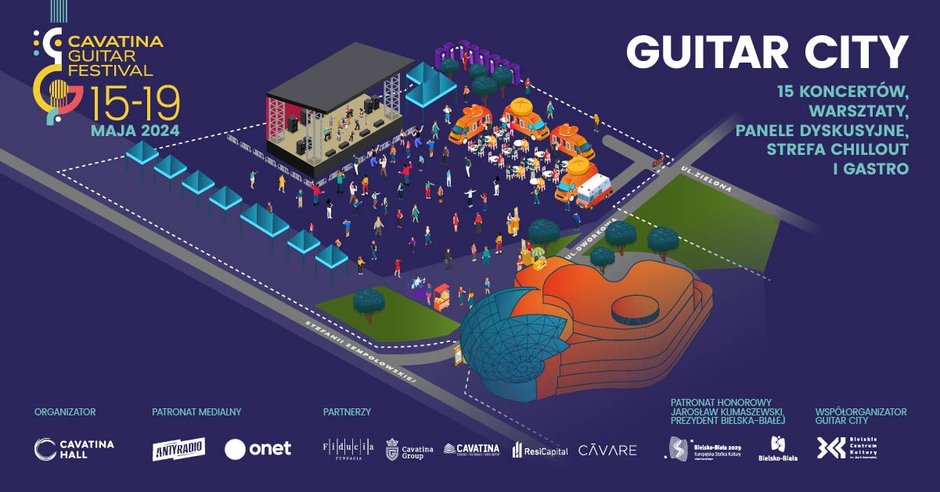 Guitar City podczas Cavatina Guitar Festival