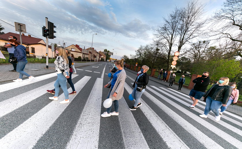 Chałupki. Protesty pracowników transgranicznych