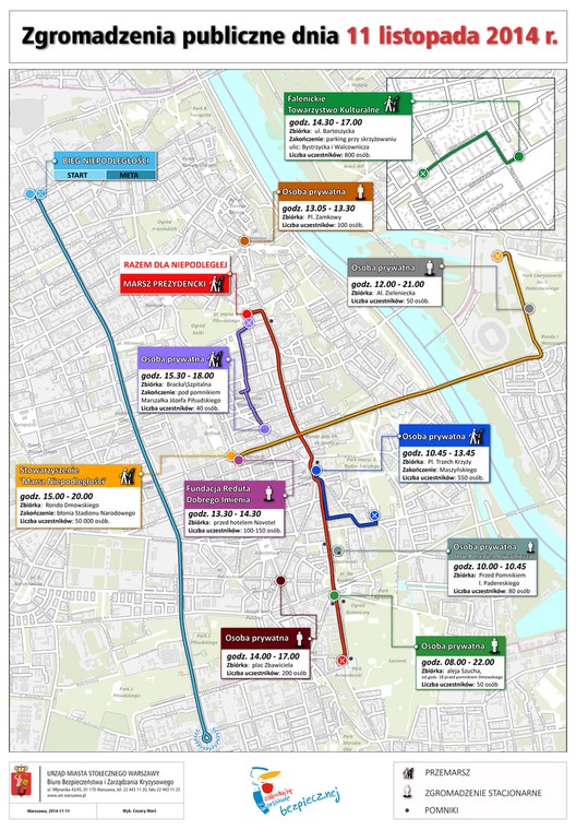 11 listopada w Warszawie