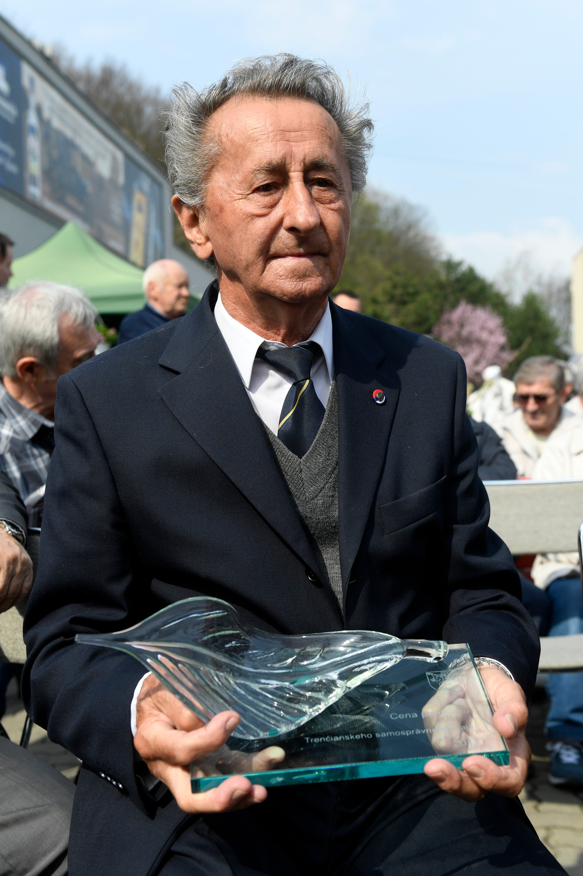 Popredný slovenský pomológ Ivan Hričovský.