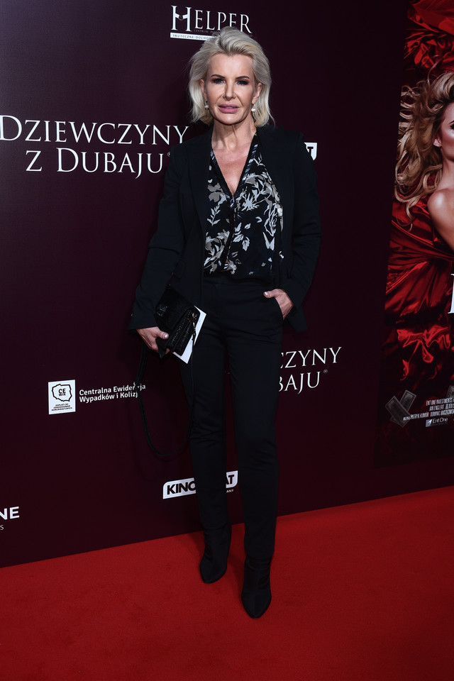 Premiera filmu "Dziewczyny z Dubaju": Joanna Racewicz 