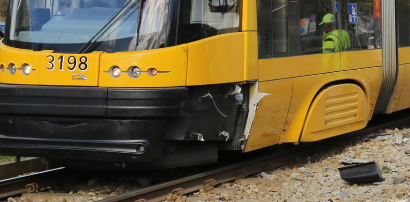 Zderzenie tramwajów w Warszawie. Wielu rannych