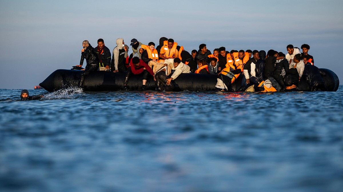 Ilustracija: migranti