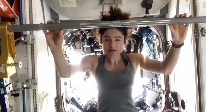 Here's How Astronauts Aboard the ISS Work Out