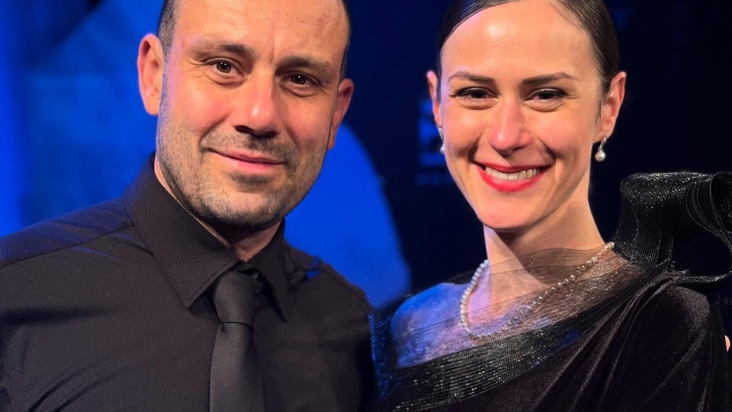 Herec Robo Jakab a Anna Jakab Rakovská.