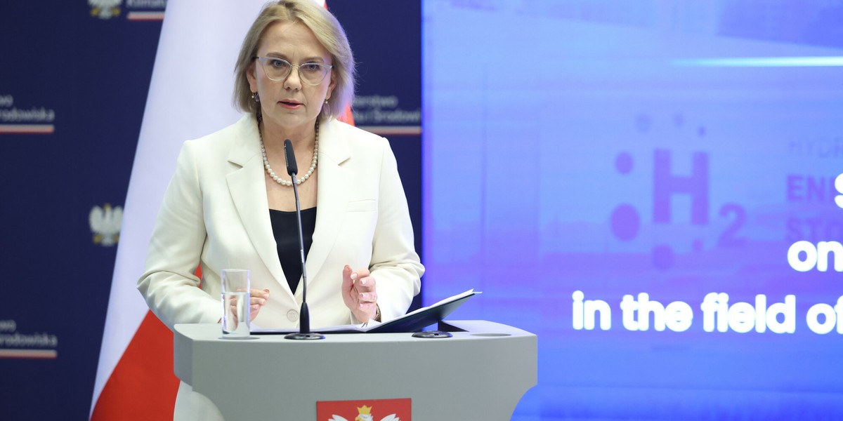 Minister klimatu i środowiska Anna Moskwa