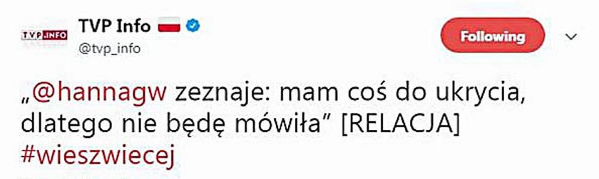 Tak TVP Info manipuluje odbiorcami. Ale wpadka!