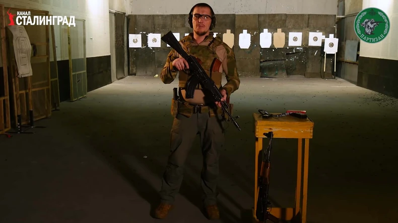 Šef Ruske carske legije Denis Garijev