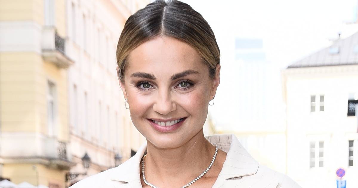 Małgorzata Socha w wiosennej stylizacji. Na luzie, ale z pomysłem