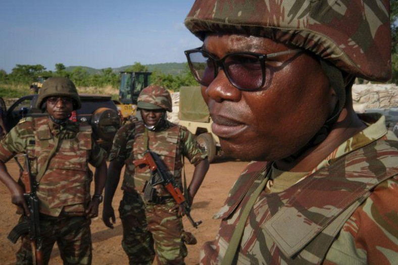 Colonel Faizo Komina of the Benin Army