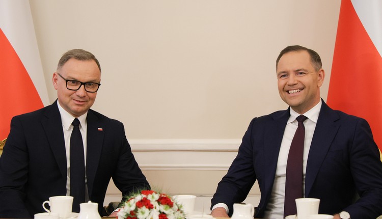 Duda i Nawrocki razem na RBN. Polska szykuje strategię na szczyt NATO w Hadze