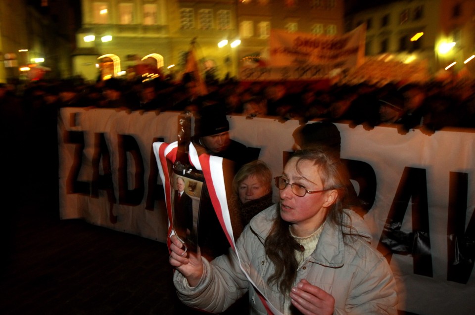 WARSZAWA ARCHIKATEDRA KATASTROFA SMOLEŃSKA MSZA