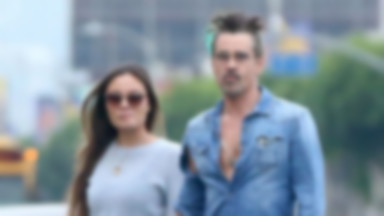 Colin Farrell na spacerze z nową dziewczyną. Ładniejsza od Alicji Bachledy-Curuś?