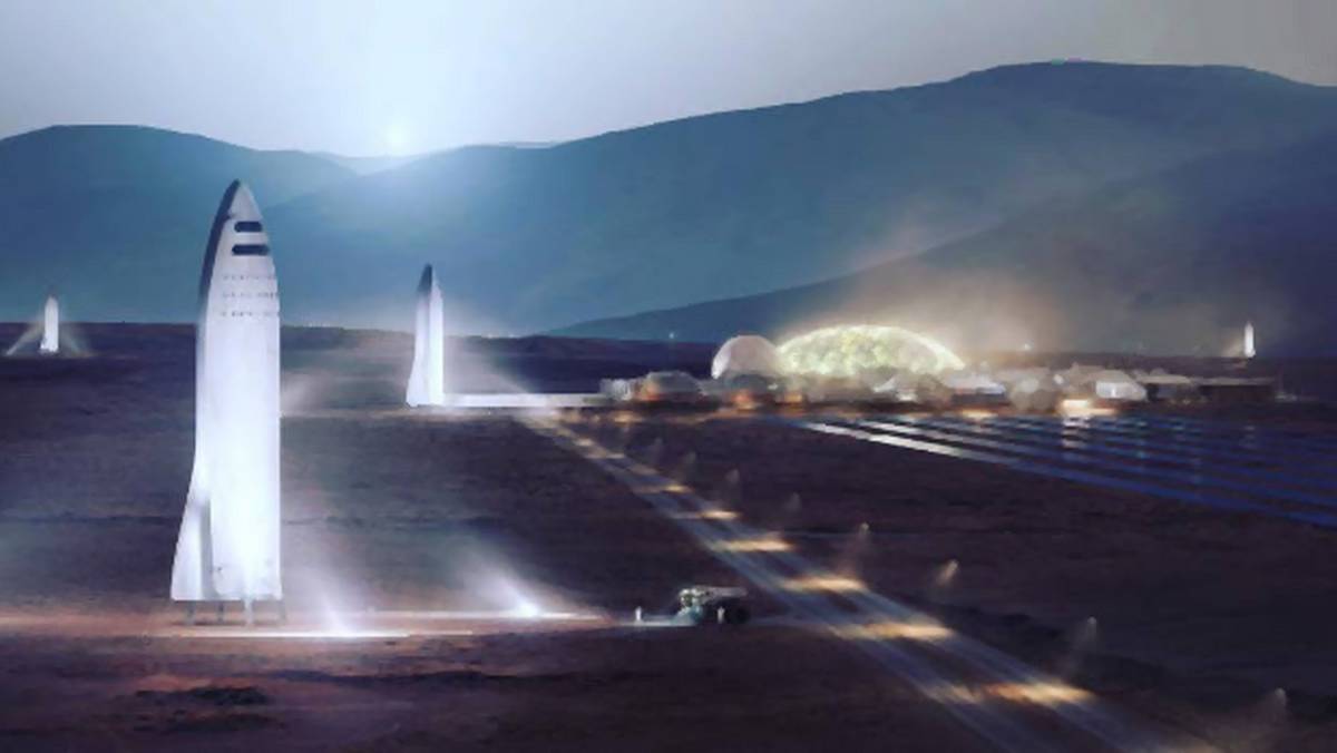 Wiemy, gdzie SpaceX chce zbudować rakietę BFR, która ma latać na Marsa