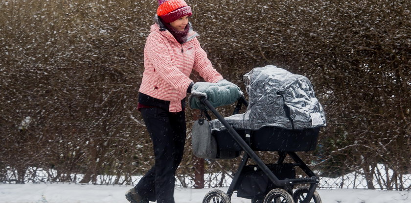 Szczęśliwa Lamparska z synkiem w Zakopanem