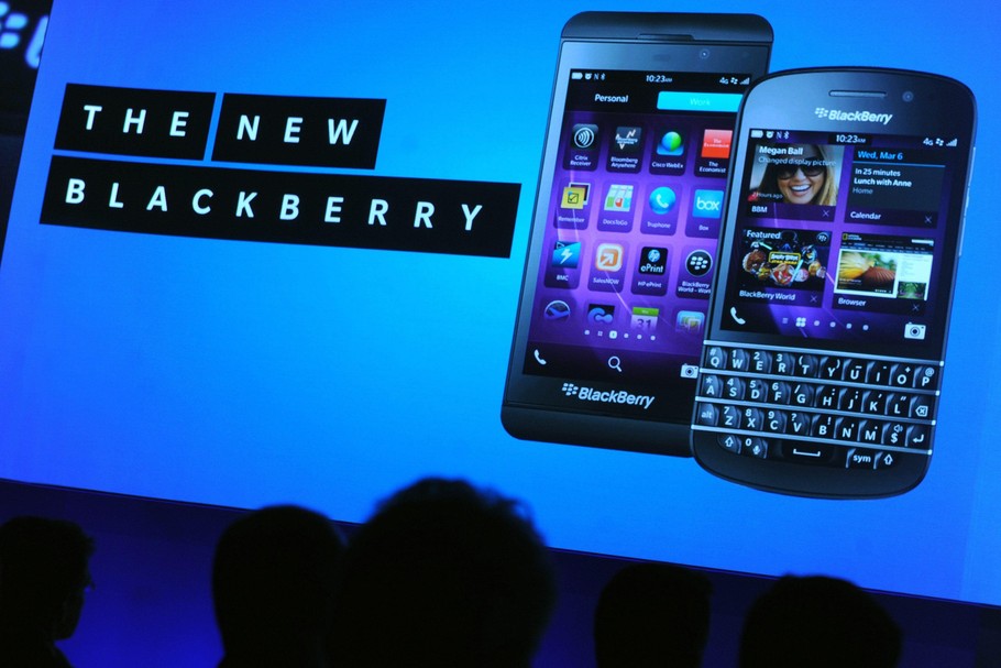 BRITAIN BLACKBERRY Z10 SMARTPHONES LONDON LAUNCH