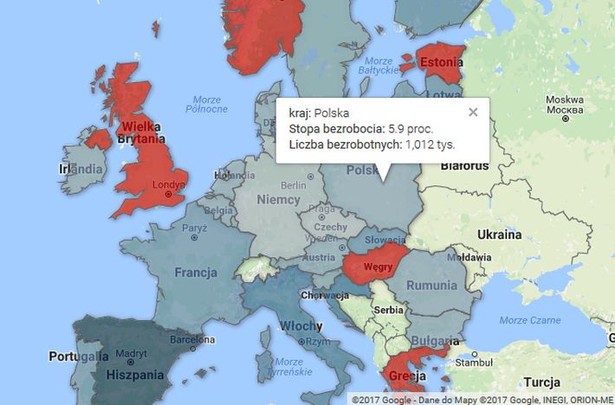 Eurostat podał najnowsze dane. Bezrobocie w Polsce spadło