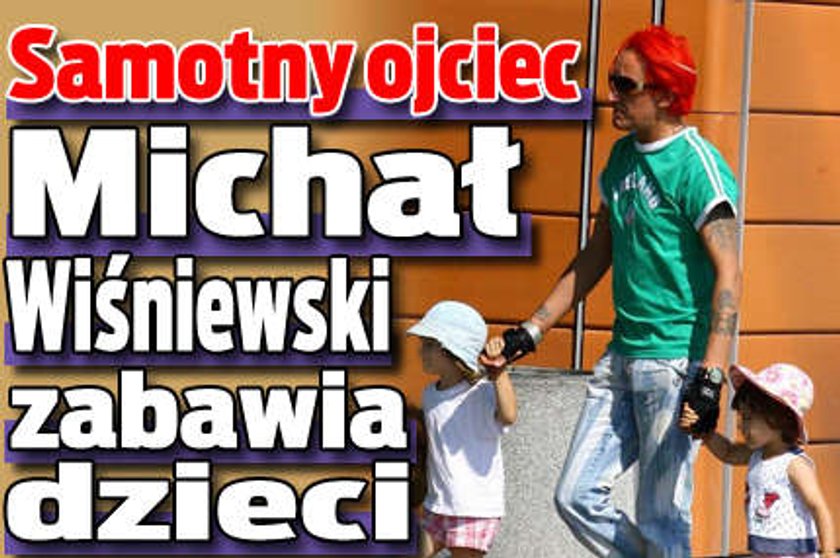 Michał Wiśniewski. Zabrał córki do kina