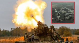 Najpierw było morze ognia, a potem błyskawiczne natarcie. Ukraińcy wyparli Rosjan z osady