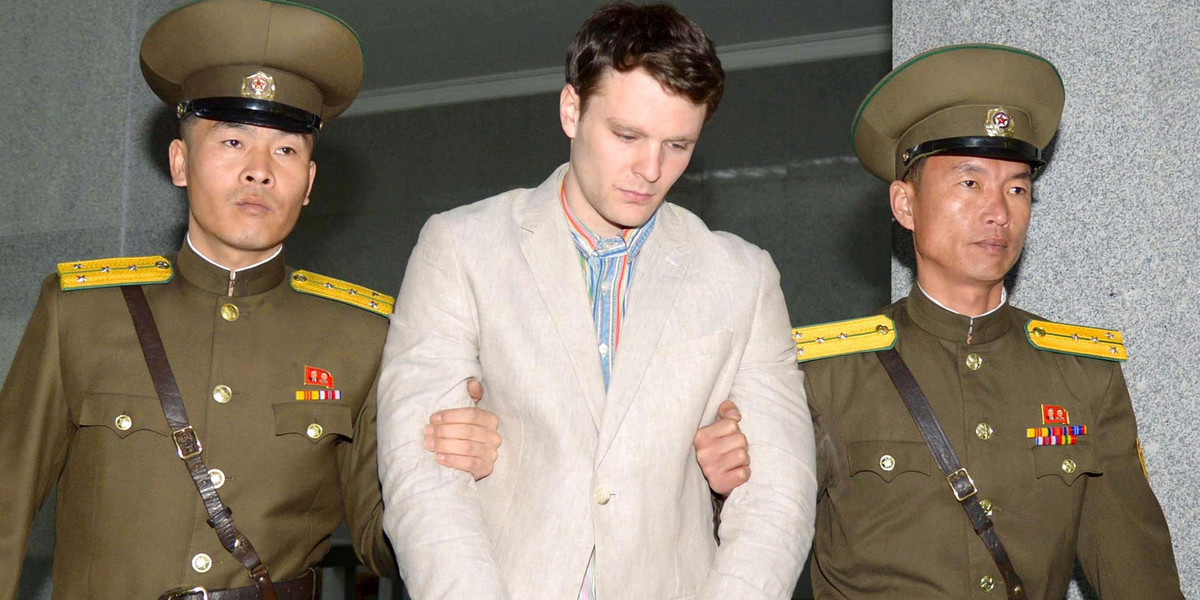 Amerykański student Otto Warmbier