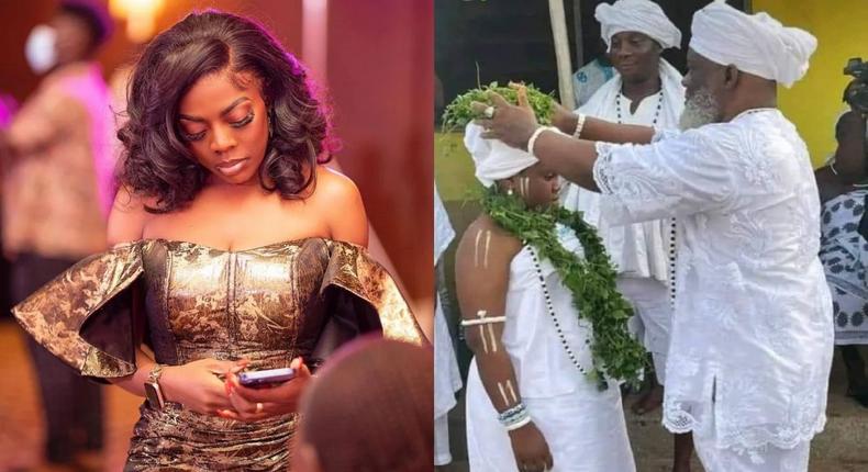 Nana Aba labels Nungua Wulomo as a 'paedophile' over his marriage  to 12-year-old girl