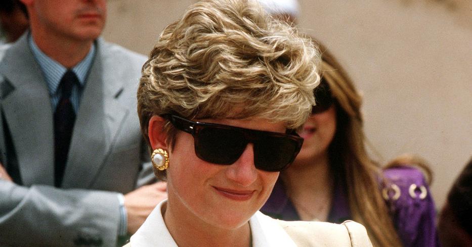  Diana hercegné 1992. május 14-én Egyiptomban