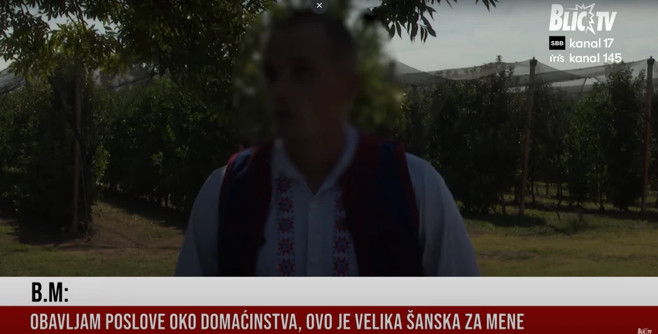 B. M.  - zatvorenik Okružnog zatvora u Smederevu