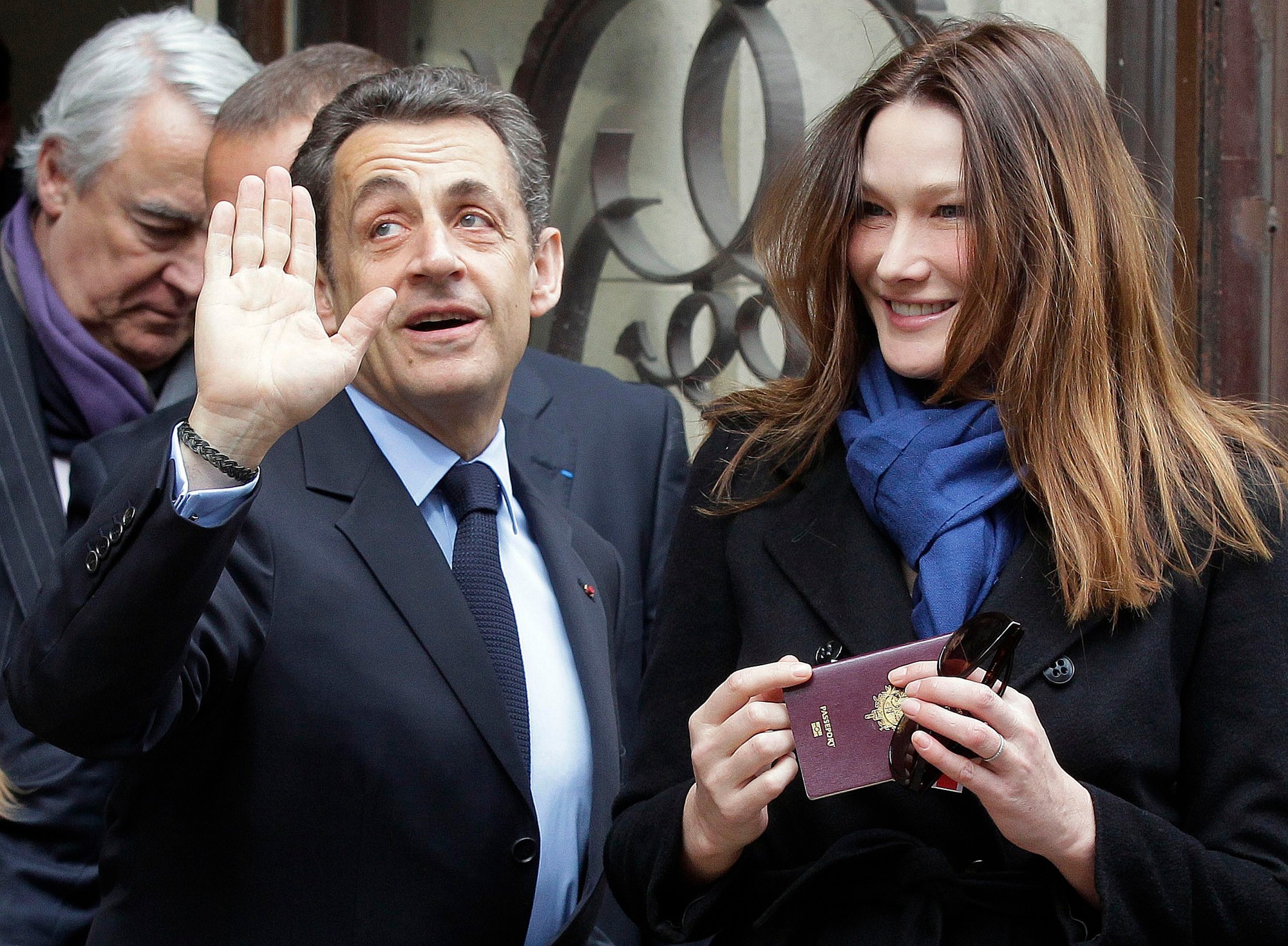 Nicolas Sarkozy s manželkou Carlou Bruni-Sarkozy