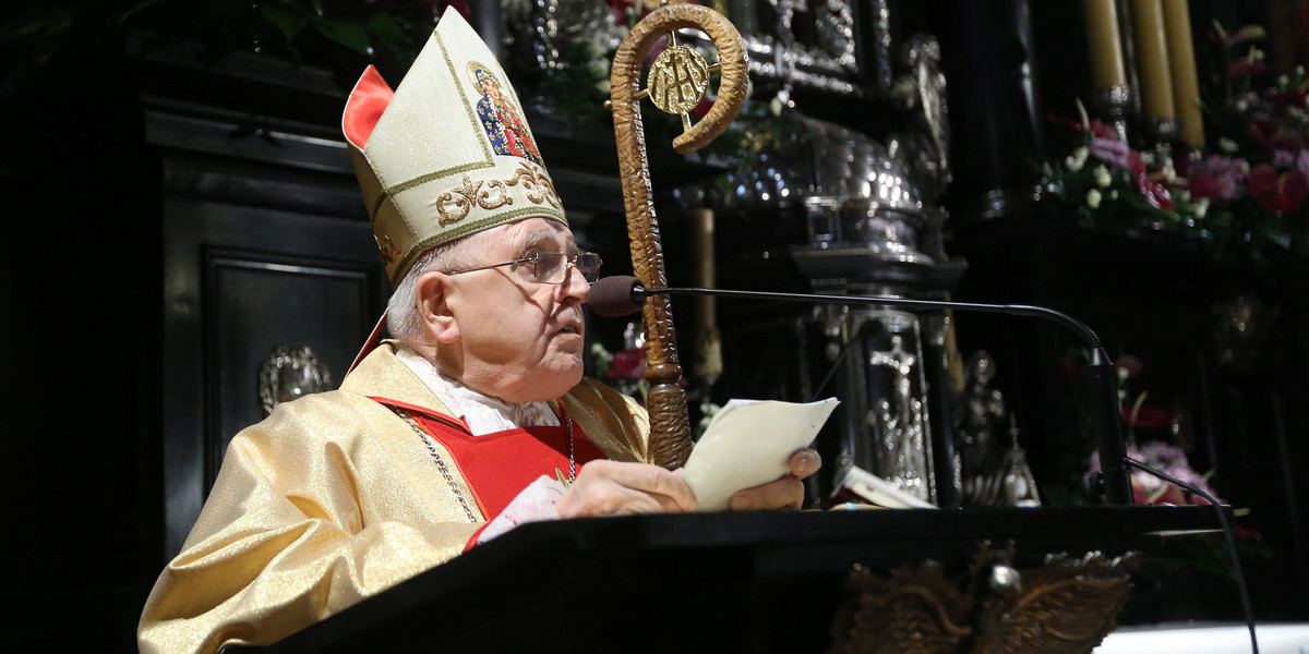 Arcybiskup senior archidiecezji częstochowskiej Stanisław Nowak