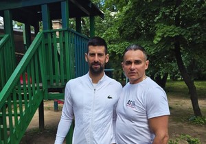 Dragan Stanković i Novak Đoković
