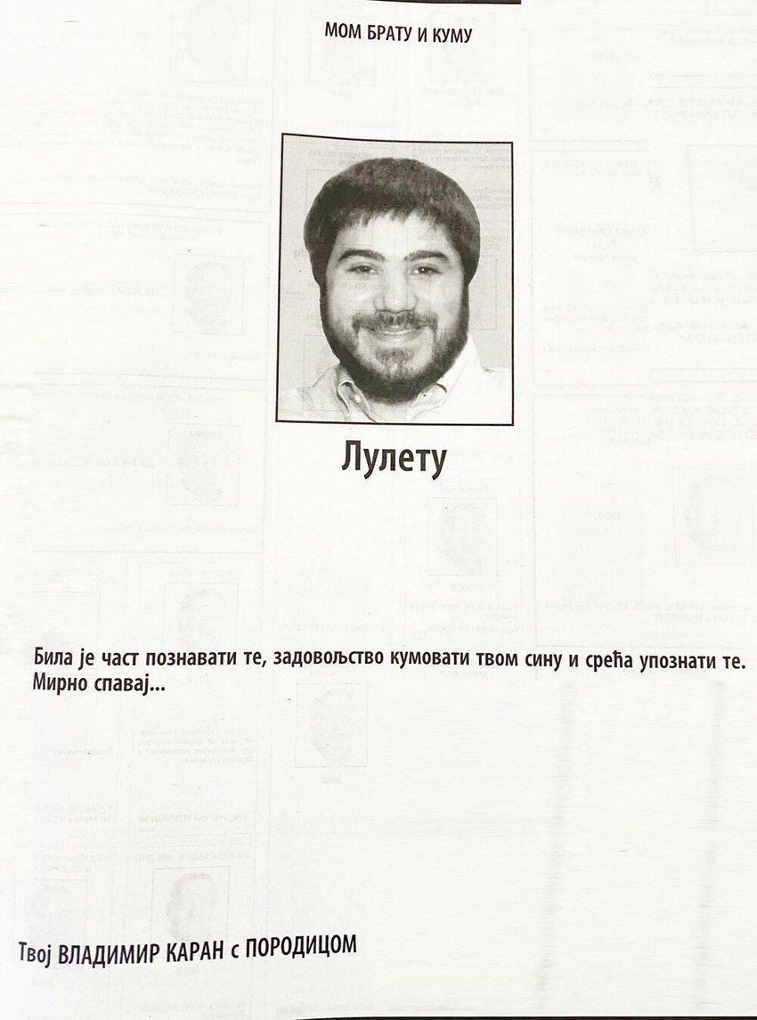 Novine pune čitulja posvećene Perenčeviću