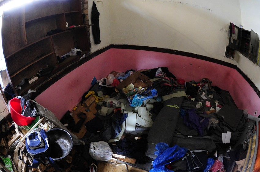 Ovde je bila spavaća soba