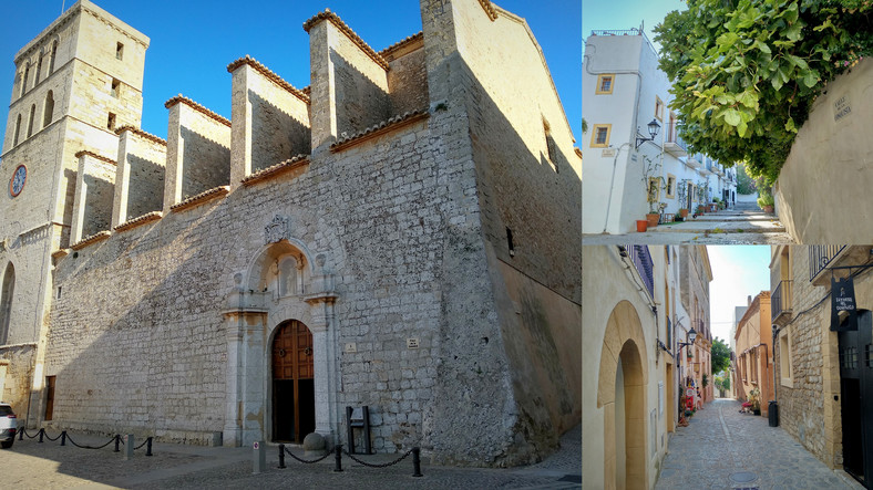 Katedra i zakamarki Dalt Vila, Ibiza
